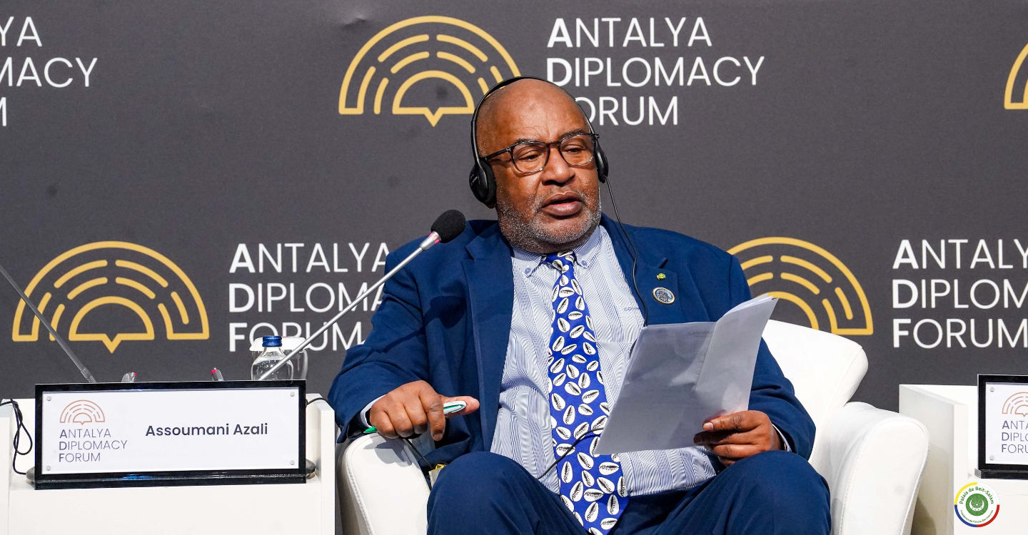 Forum d’Antalya sur la diplomatie : Son Excellence le Président AZALI Assoumani porte la voix des Comores sur la scène internationale