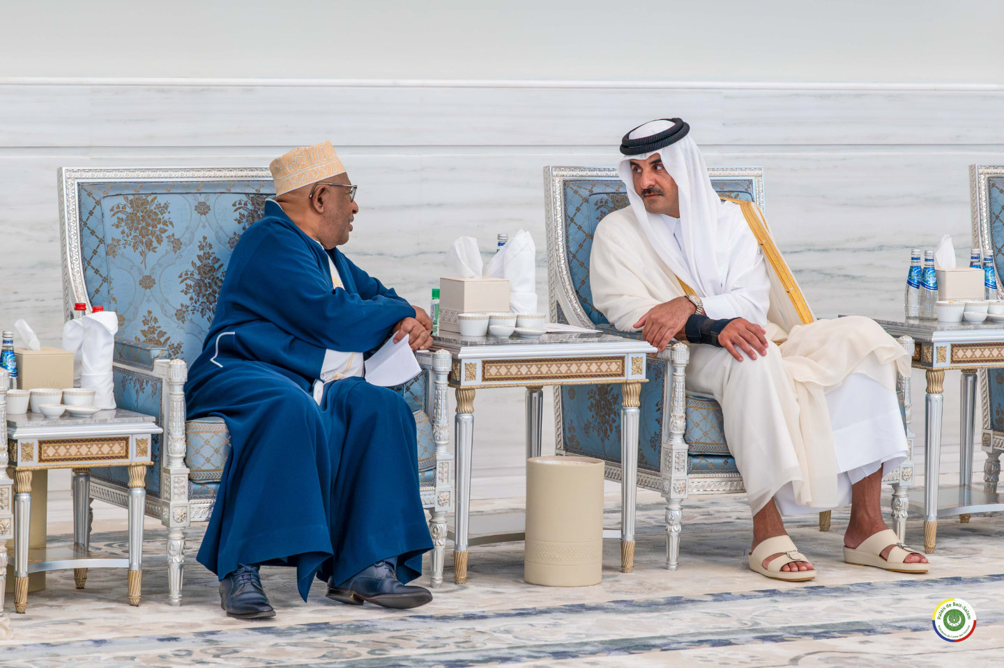Son Excellence le Président AZALI Assoumani a été reçu par Son Altesse l'Émir de l'État du Qatar.