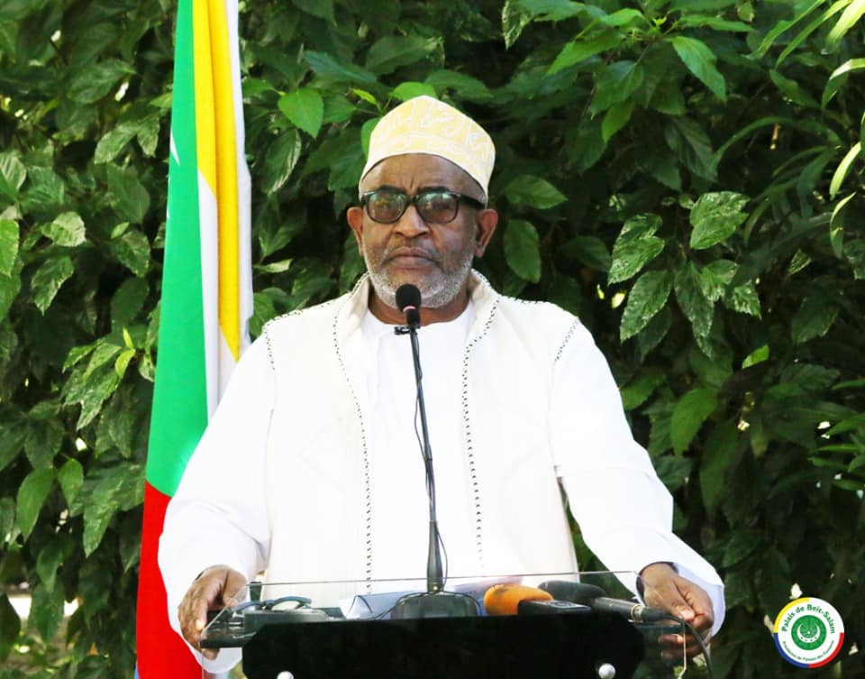 Allocution de Son Excellence Monsieur AZALI Assoumani, Président de l’Union des Comores à l’occasion de la qualification historique des Cœlacanthes pour la Coupe d’Afrique des Nations