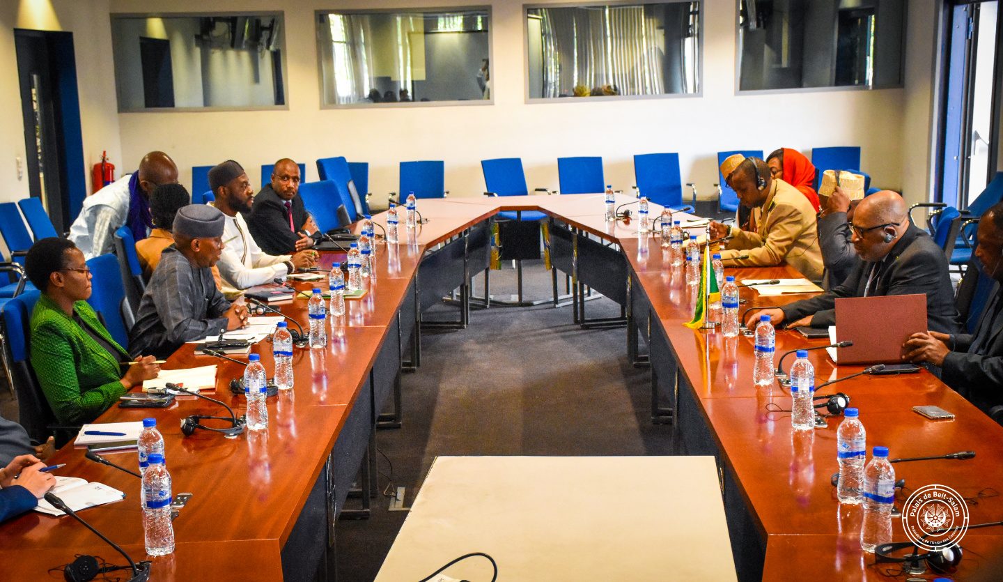 Le Président  AZALI Assoumani, s'est entretenu ce vendredi 31 mars avec le Commissaire Paix et Sécurité de l'UA